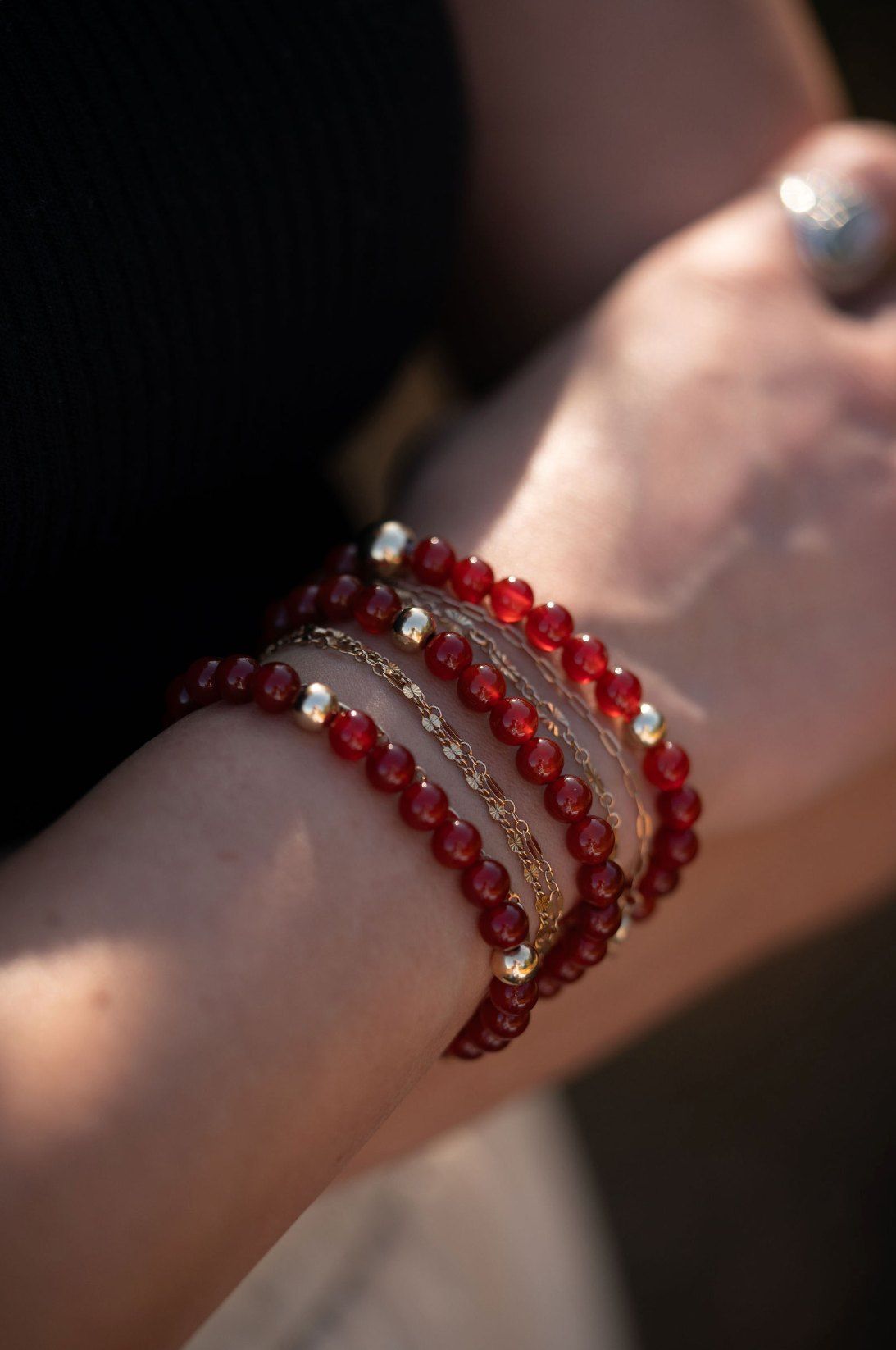 Carnelian bracelet, photo 1 of 6